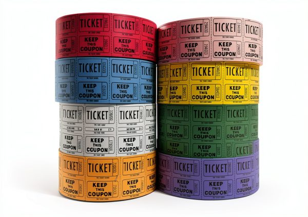 GURU Ticket Rolls Office Supplies Cardstock Quality-0