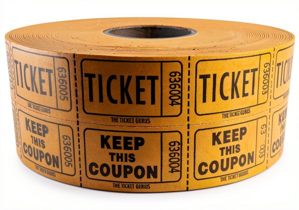 GURU Ticket Rolls Office Supplies Cardstock Quality-5
