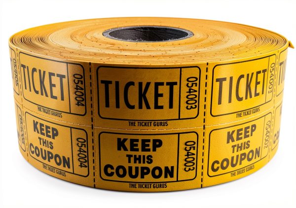 GURU Ticket Rolls Office Supplies Cardstock Quality-1