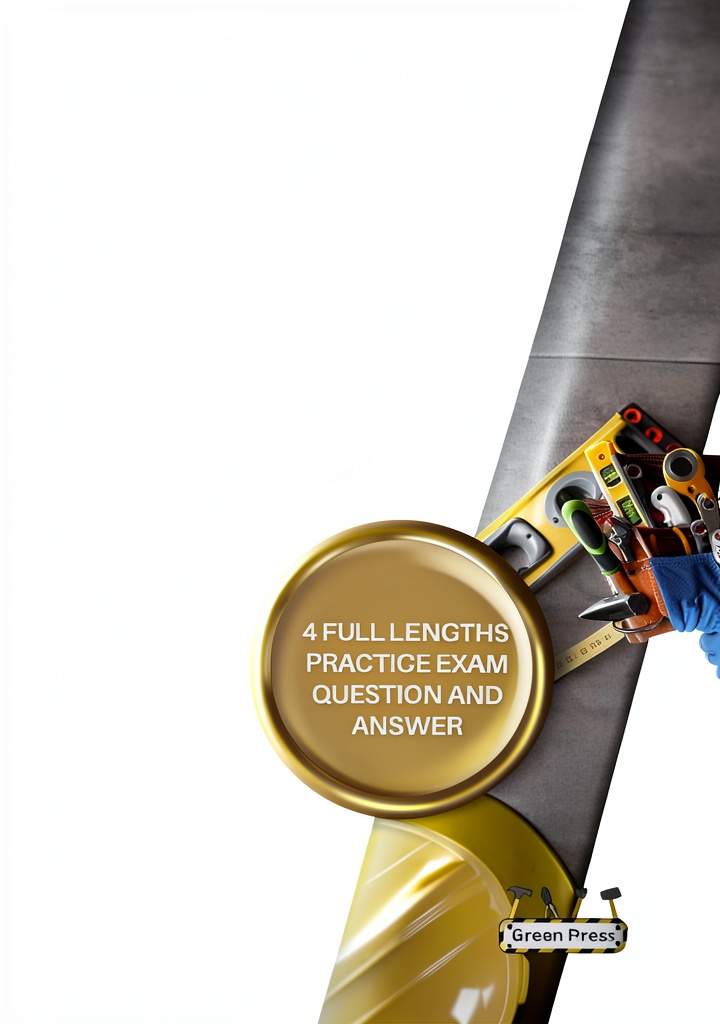 'USA General Contractor License Exam Prep Guide on a tablet'