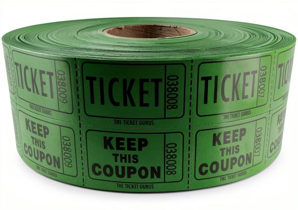 GURU Ticket Rolls Office Supplies Cardstock Quality-6