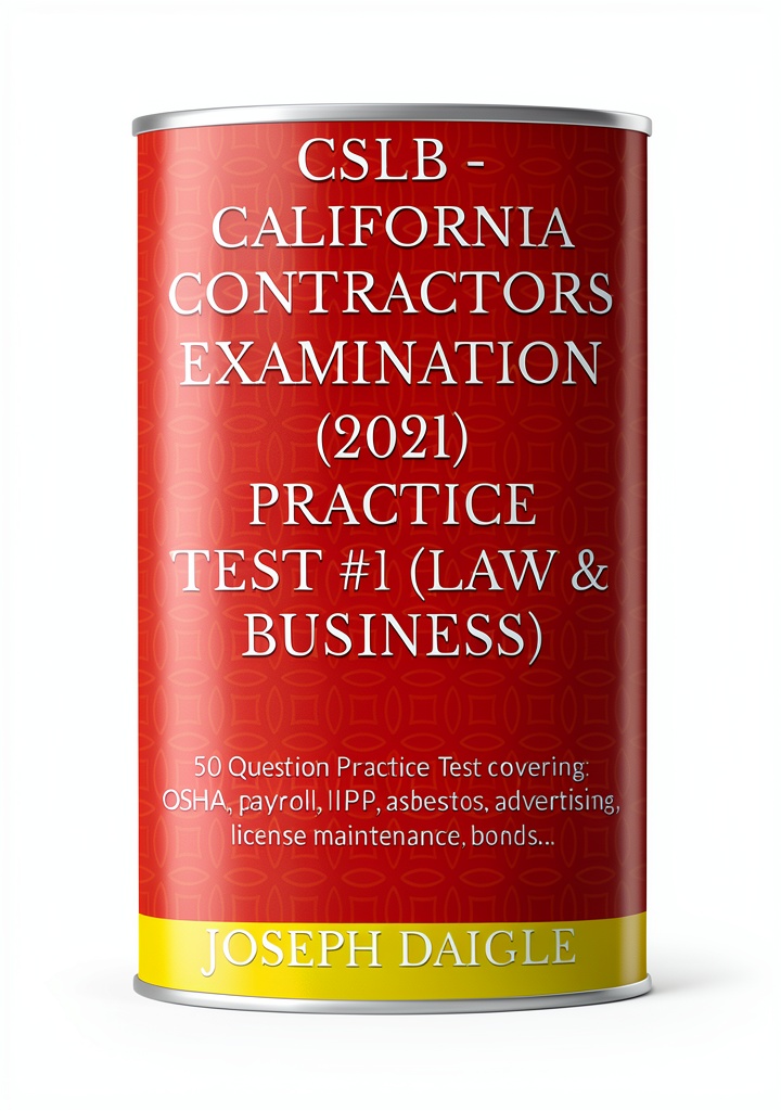 Construction Law Study Guide displayed on a Kindle device
