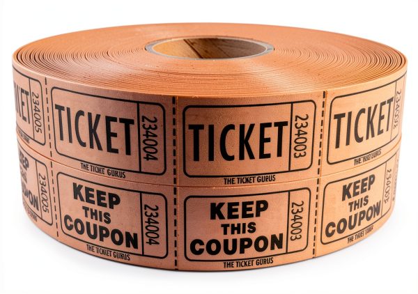 GURU Ticket Rolls Office Supplies Cardstock Quality-4