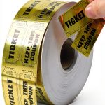 ceiba tree Double Roll Raffle Tickets Office Supplies-0