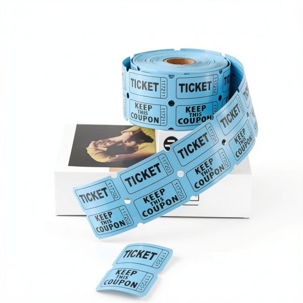 Raffle Tickets Blue 2x2 COKUMA Office Products-7