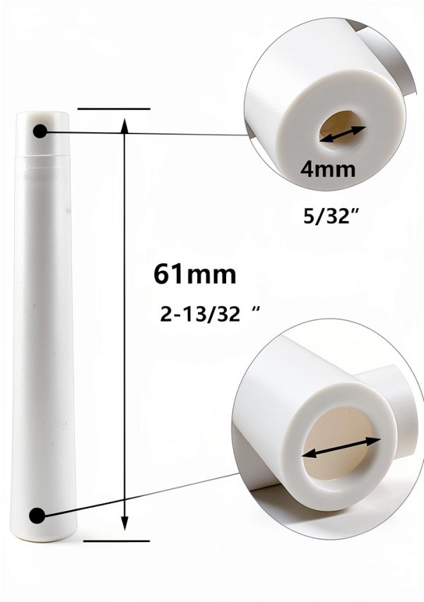 Cone Ceramic Sandblasting Nozzle SHUNJIE 5/32" Bore 2-13/32" Length-4