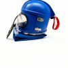 Sandblasting Helmet SHUNJIE Safe Air Feed with Hood and 5 Lenses Blue-4