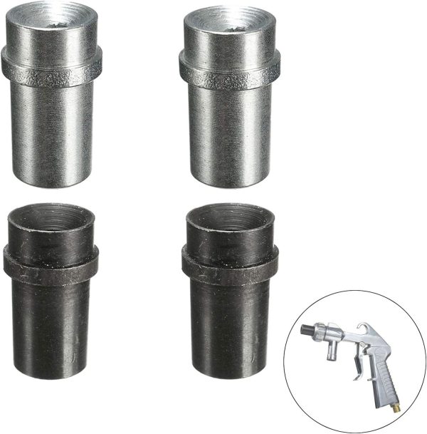 Jewboer Ceramic Sandblaster Nozzle Tips 4-5-6-7mm Pack of 4-7