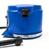 Sandblasting Helmet SHUNJIE Safe Air Feed with Hood and 5 Lenses Blue-7