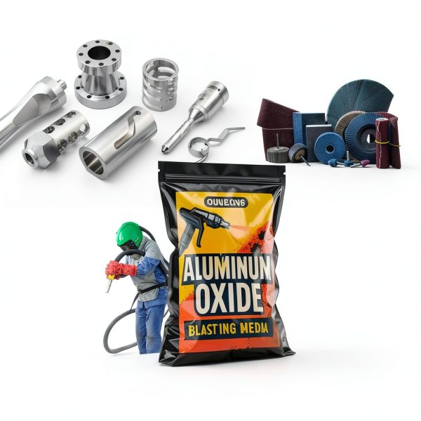80 Grit Aluminum Oxide Sandblasting Media ninesung High Abrasive 8 oz-6