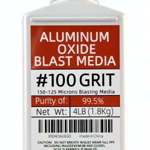 100 Grit Aluminum Oxide Sandblasting Medium Striplus – 4lb Abrasive-0