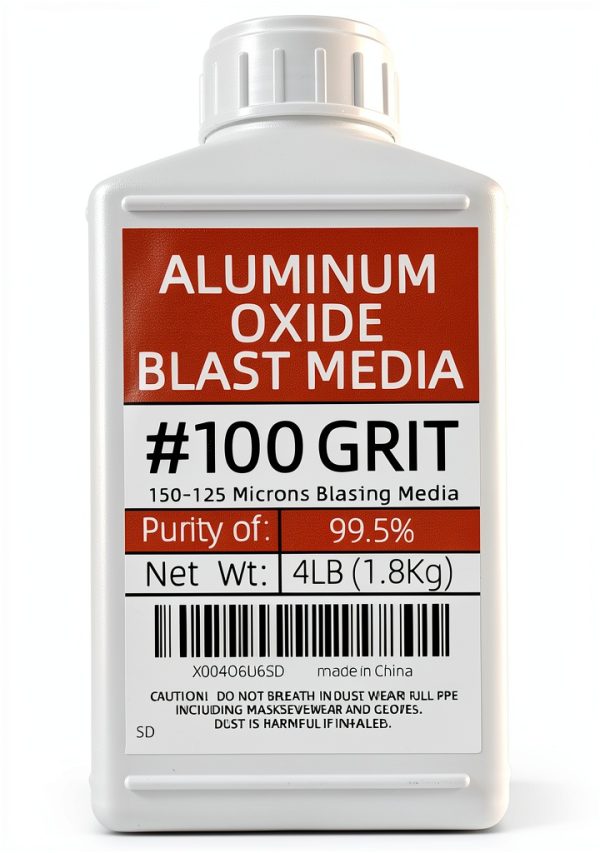 100 Grit Aluminum Oxide Sandblasting Medium Striplus – 4lb Abrasive-0