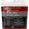 Aluminum Oxide - 10 LBS - Medium to Fine Sand Blasting Abrasive Media for Blasting Cabinet or Blasting Guns. #80 GRIT-1