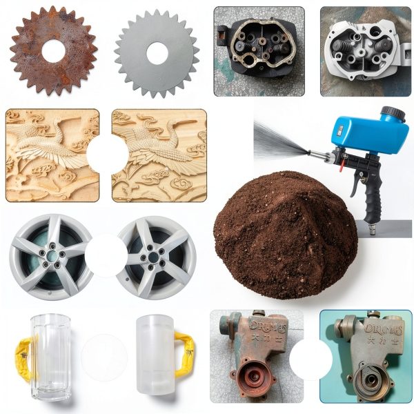 Aluminum Oxide 8 LBS 100 GRIT Medium to Fine Sand Blasting Abrasive Media for Blasting Cabinet or Blasting Guns-2