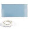 24 Pack Abrasive Blasting Cabinet Lens Cover - Clear Polyester Film Sandblast Cabinet Inner Len Protector Adhesive Standard Sand Blast Film for Abrasive Window Blasting Cabinet Replacement 23'' x 11''-1