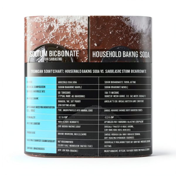 LEMATEC Soda Blasting Media - Technical Sodium Bicarbonate 2.2lb Kit-1