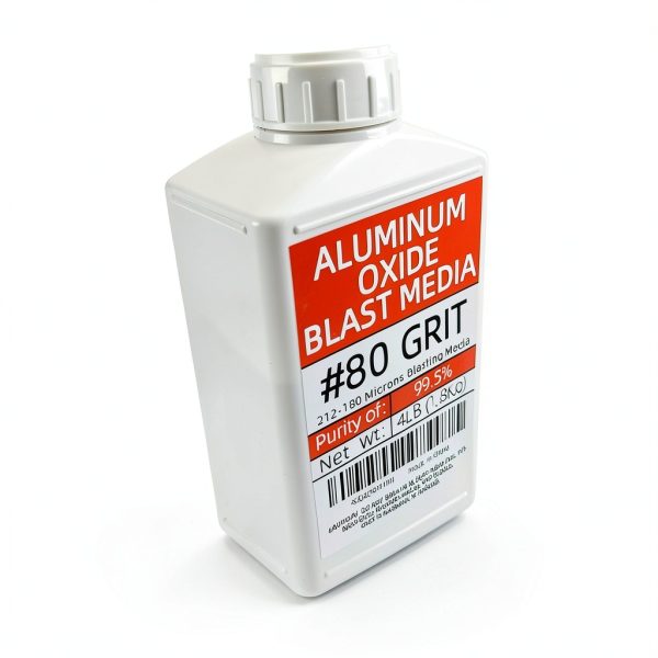 Striplus Aluminum Oxide Sandblasting Medium #80 Grit 4lb Fine Grain-3