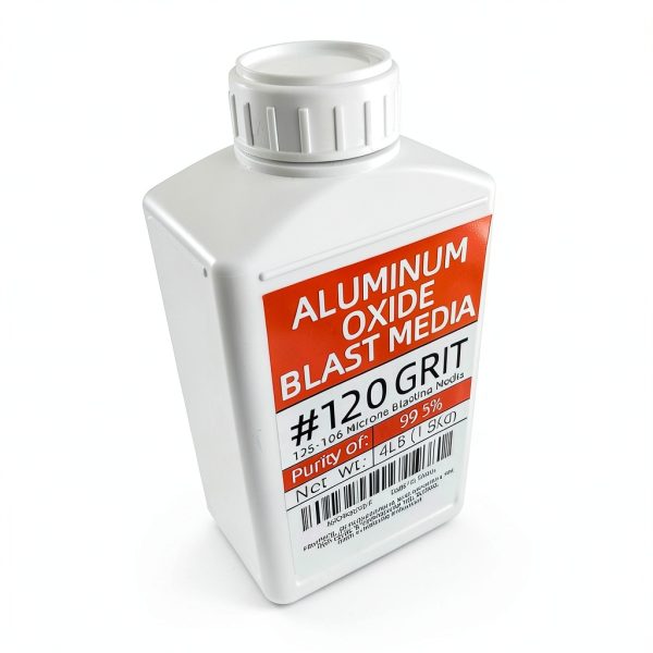 #120 Grit Aluminum Oxide Sandblasting Medium (4 Lbs/1.8 Kg) Fine Sandblasting Medium - Application: Used As Abrasive And Medium For Sandblasting Cabinets And Sandblasting Machines. (Purity 99.5%)-3