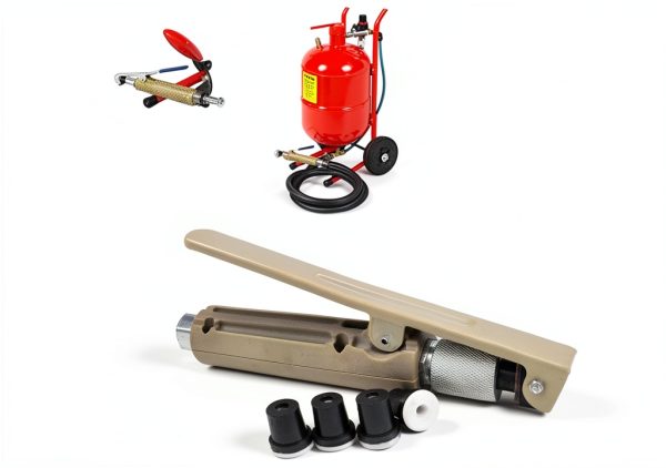 HOLDWIN Sand Blaster Gun with Ceramic Nozzles for Paint Removal and-6