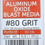Striplus Aluminum Oxide Sandblasting Medium #80 Grit 4lb Fine Grain-0