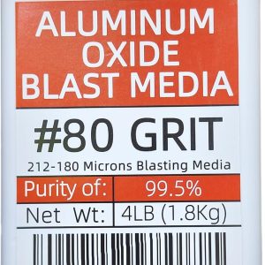 Striplus Aluminum Oxide Sandblasting Medium #80 Grit 4lb Fine Grain-0