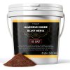 80 Grit Aluminum Oxide Blast Media 8 LBS by TITGGI - Long-Lasting Sand-0