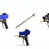 LE LEMATEC Professional Sand Blaster Long Nozzle Attachment - Ultimate Precision Sandblasting Tip for Air Compressors | Powerful Soda & Walnut Blasting Wand for Flawless Spot Cleaning-3